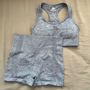 NWOT - Blue Workout Set in size S